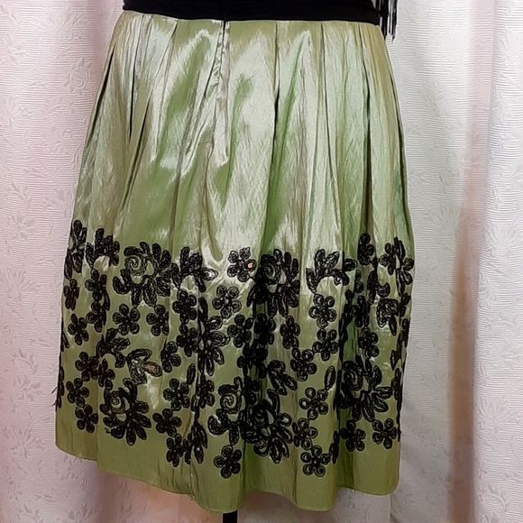 Midi short-sleeved formal dress - Picture 5 of 5